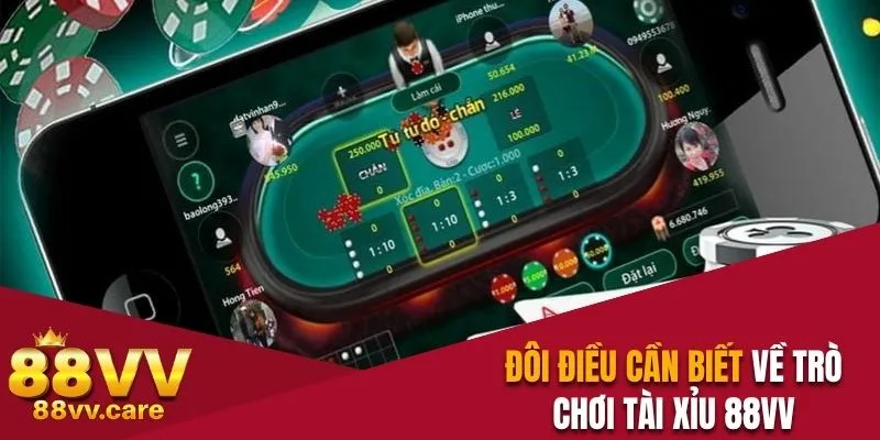 Đôi điều cần biết về trò chơi tài xỉu 88VV